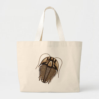 Bolso De Tela Gigante Trilobite
