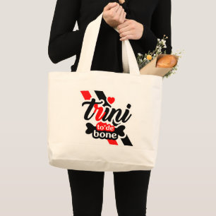 Bolso De Tela Gigante Trini hasta los huesos