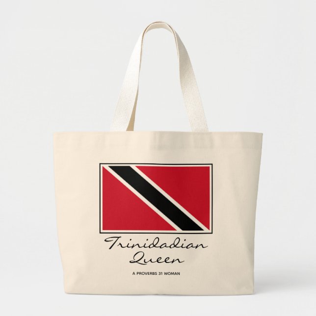 Bolso De Tela Gigante TRINIDAD QUEEN Personalizada (Frente)