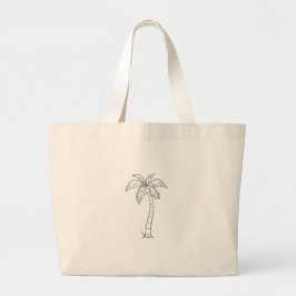 Bolso De Tela Gigante Tropical