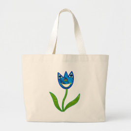 Bolso De Tela Gigante Tulip