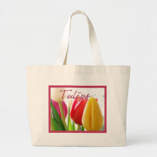 Bolso De Tela Gigante TuLiPs Bag