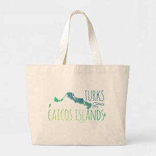 Bolso De Tela Gigante Turcos y Caicos