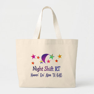 Bolso De Tela Gigante Turno de noche RT--Regalos respiratorios