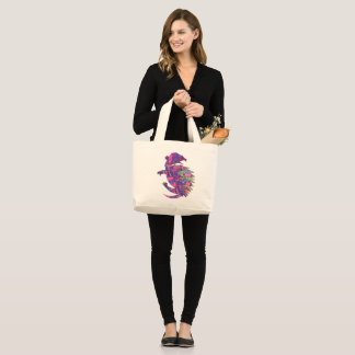 Bolso De Tela Gigante Turtle design (Womens)