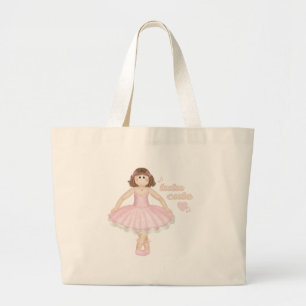 Bolso De Tela Gigante Tutu Cute (Brunette) - Tote Bag