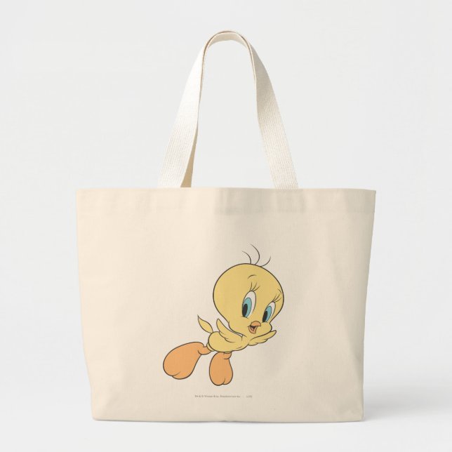 Bolso De Tela Gigante TWEETY™ En Las Nubes 15 (Frente)