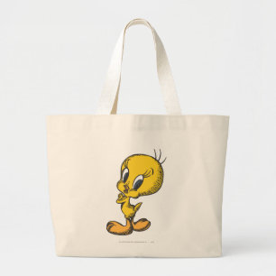 Bolso De Tela Gigante Tweety Lovely