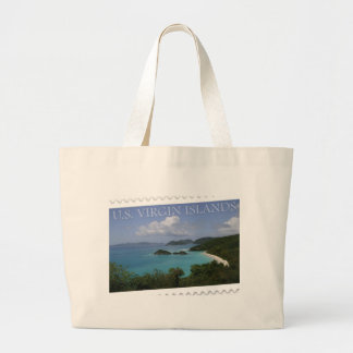 Bolso De Tela Gigante U.S. Islas Vírgenes - bahía del tronco de San Juan