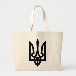 Bolso De Tela Gigante Ucraniano Tryzub