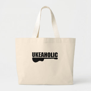 Bolso De Tela Gigante Ukulele divertido