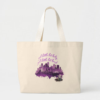 Bolso De Tela Gigante Un poco santo. Un poco barrio. 