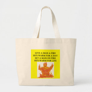 Bolso De Tela Gigante un proverbio divertido para las feministas sobre
