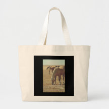 UN TOTE EAED PALOMINO WILD HORSE JUMBO