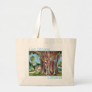 Bolso De Tela Gigante Una gran Lahaina viva #Mauistrong Tote bag