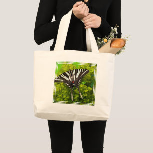 Bolso De Tela Gigante Una mariposa cola de golondrina norteamericana