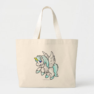 Bolso De Tela Gigante Uni blanco