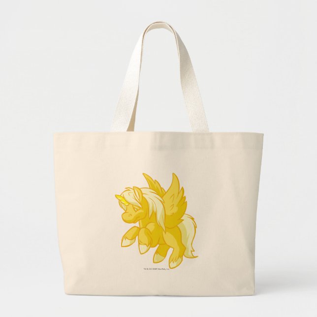 Bolso De Tela Gigante Uni oro (Frente)