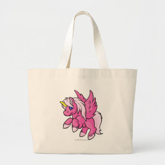 Bolso De Tela Gigante Uni rosa