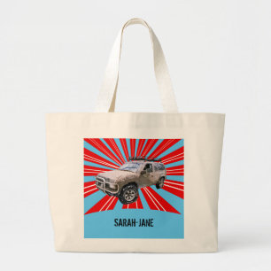 Bolso De Tela Gigante Unidad de cuatro ruedas