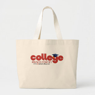 Bolso De Tela Gigante Universidad: Alcance para él