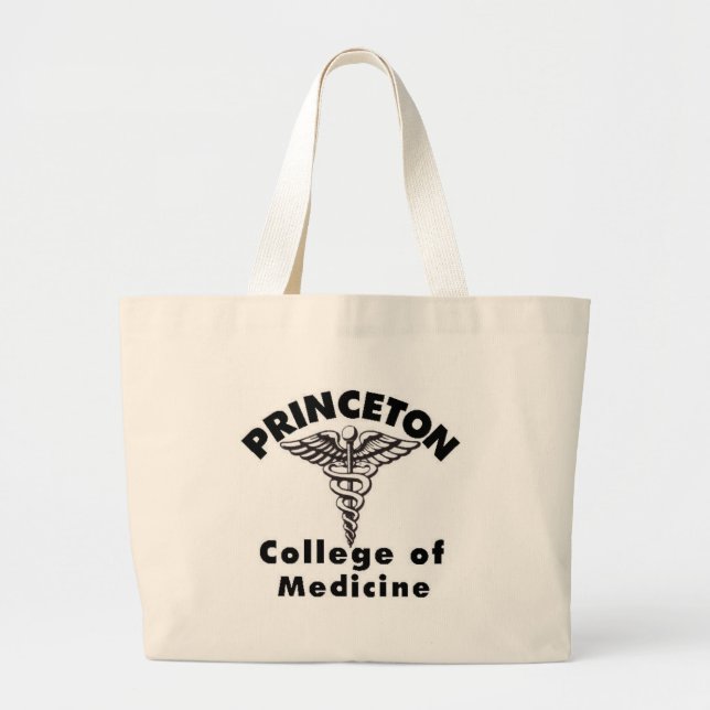 Bolso De Tela Gigante Universidad de Princeton de la medicina (Frente)