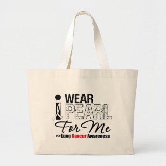 Bolso De Tela Gigante Uso Pearl Ribbon Para Mí