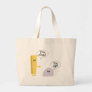 Bolso De Tela Gigante Usted le oscila regla
