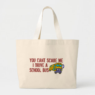 Bolso De Tela Gigante Usted no puede asustarme…