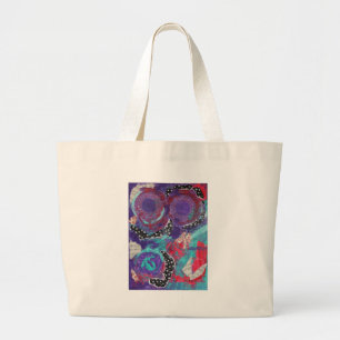 Bolso De Tela Gigante ¿Usted siente la música? Una pintura del arte de