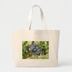 Bolso De Tela Gigante Uvas de vino de Francia