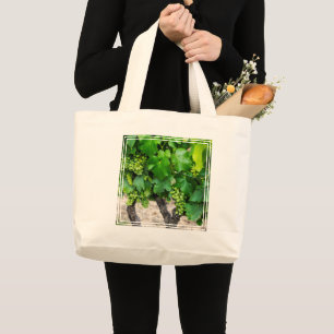Bolso De Tela Gigante Uvas para vino en crecimiento, Francia