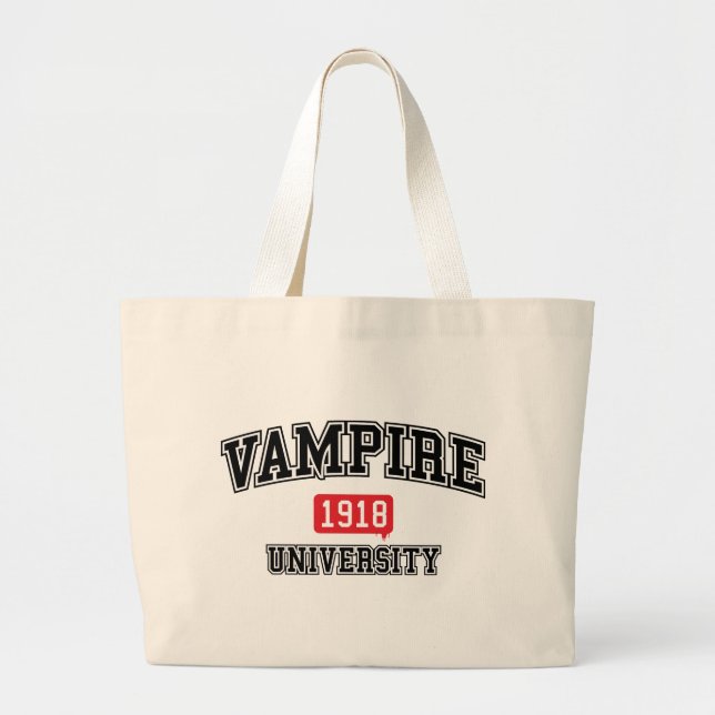 Bolso De Tela Gigante Vampiro (Frente)