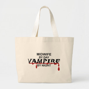 Bolso De Tela Gigante Vampiro de la partera por noche