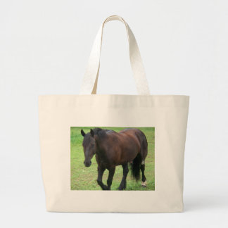 Bolso De Tela Gigante Vanner gitano negro