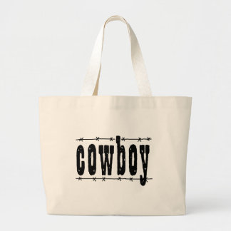 Bolso De Tela Gigante Vaquero