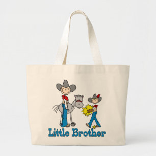 Bolso De Tela Gigante Vaqueros pequeño Brother del palillo