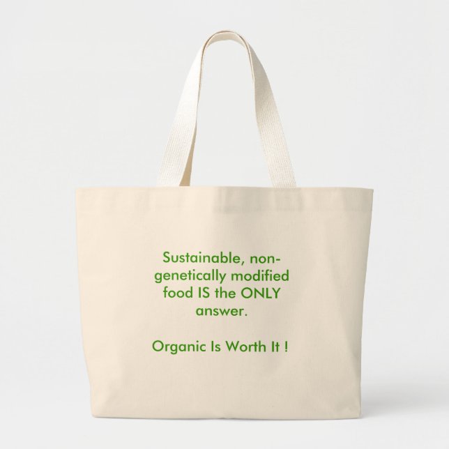 Bolso De Tela Gigante Vaya orgánico (Frente)