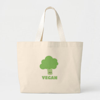 Bolso De Tela Gigante Vegan Broccoli