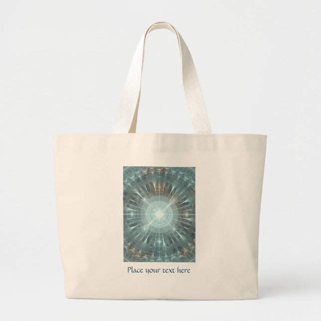 Bolso De Tela Gigante Ventana Catedral de navidades (Frente)