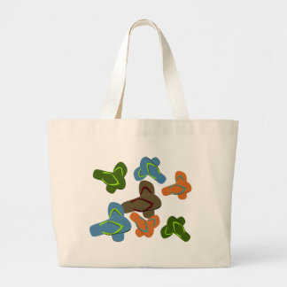 Bolso De Tela Gigante Verano Fun Flip Flops
