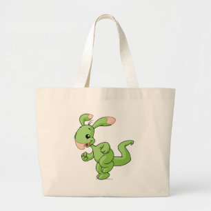 Bolso De Tela Gigante Verde de Blumaroo