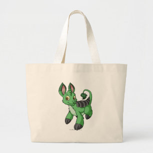 Bolso De Tela Gigante Verde de Bori
