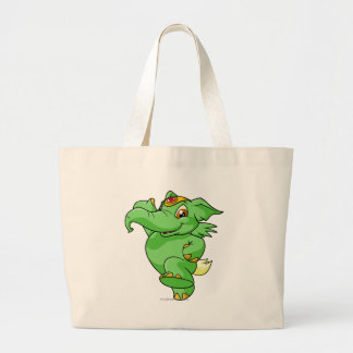 Bolso De Tela Gigante Verde de Elephante