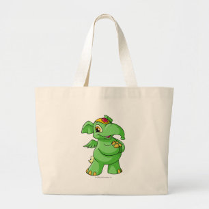 Bolso De Tela Gigante Verde de Elephante
