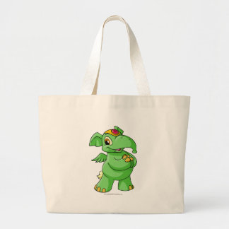 Bolso De Tela Gigante Verde de Elephante