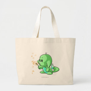 Bolso De Tela Gigante Verde de Kacheek