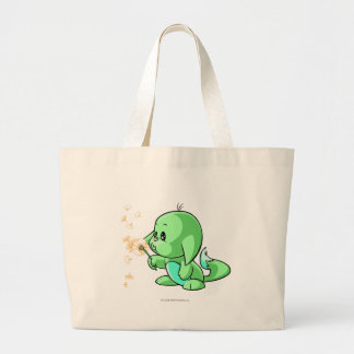 Bolso De Tela Gigante Verde de Kacheek