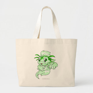 Bolso De Tela Gigante Verde de Koi