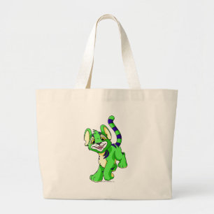 Bolso De Tela Gigante Verde de Kougra